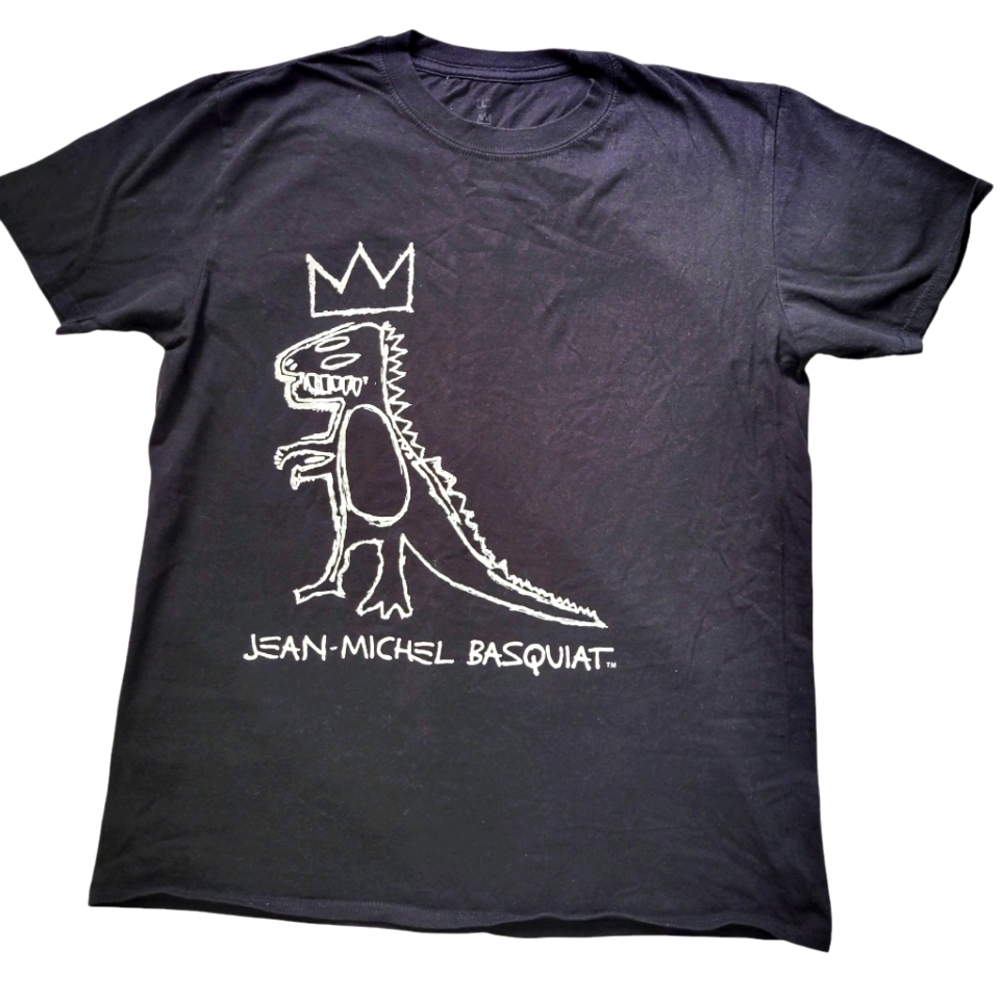 Urban Outfitters Black Jean-Michel Basquiat Graphic Tee
